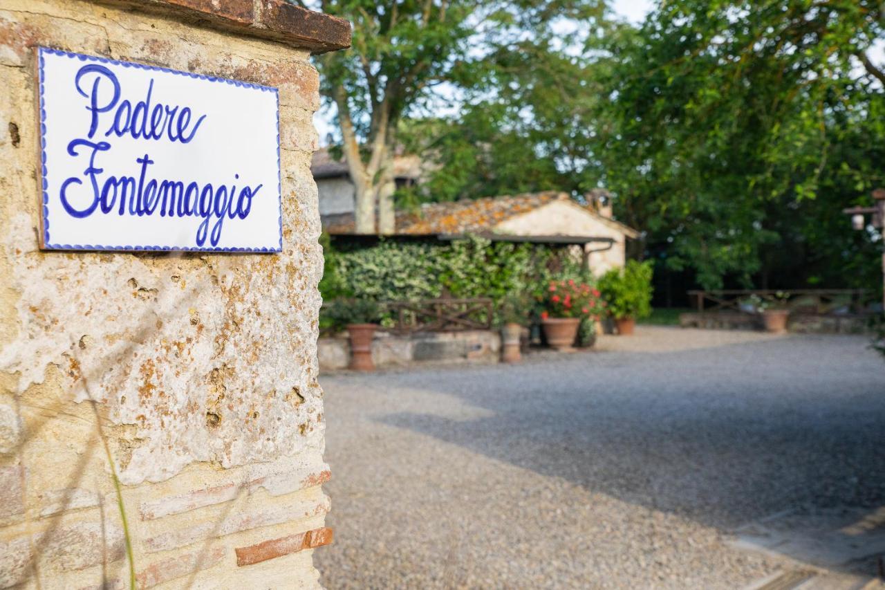 Ferienwohnung Fontemaggio Colle di Val d'Elsa Exterior foto